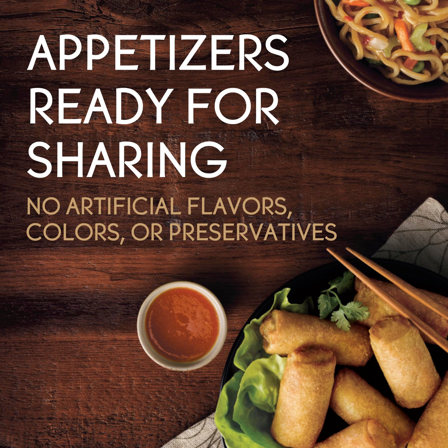P.F. Changs Home Menu Chicken Egg Rolls, Frozen Appetizer, 8.8 OZ