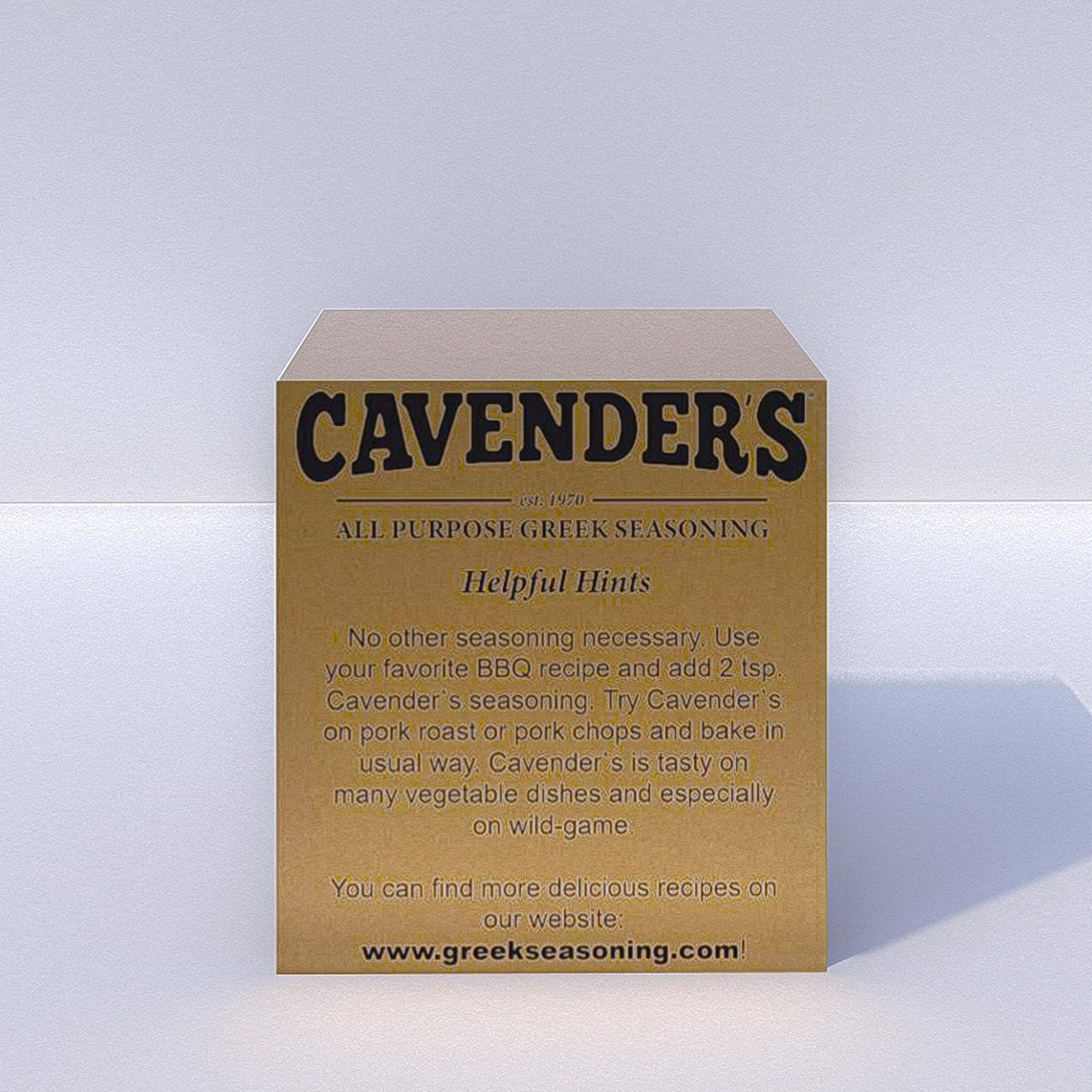 Cavenders All Purpose Greek Seasoning - 8 oz (Pack of 4) - TS0417-A700ML-M1188