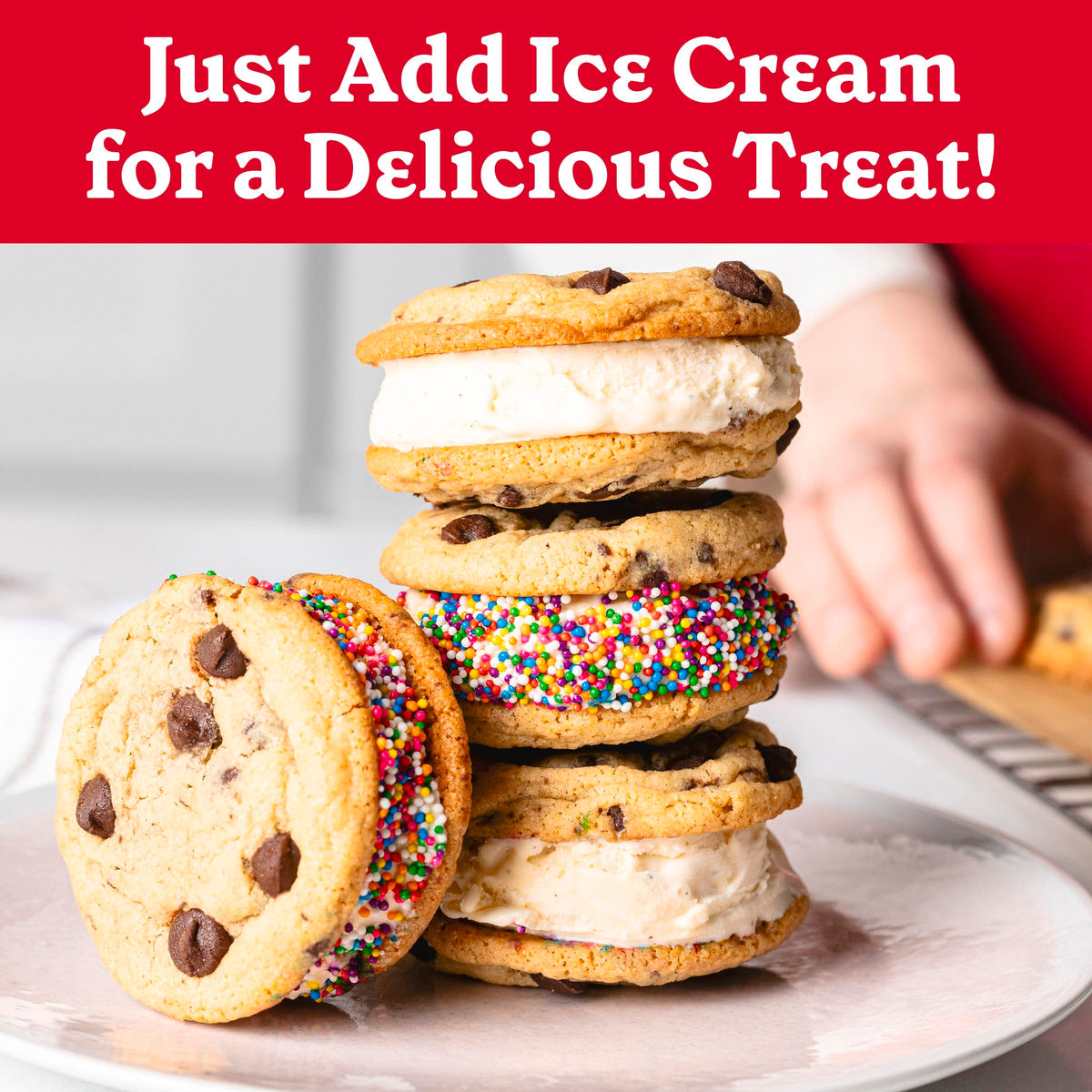 Betty Crocker Batchables Chocolate Chip Cookie Mix, Mix And Bake 4 To 24 Per Batch, 28 Oz. (Packing May Vary)