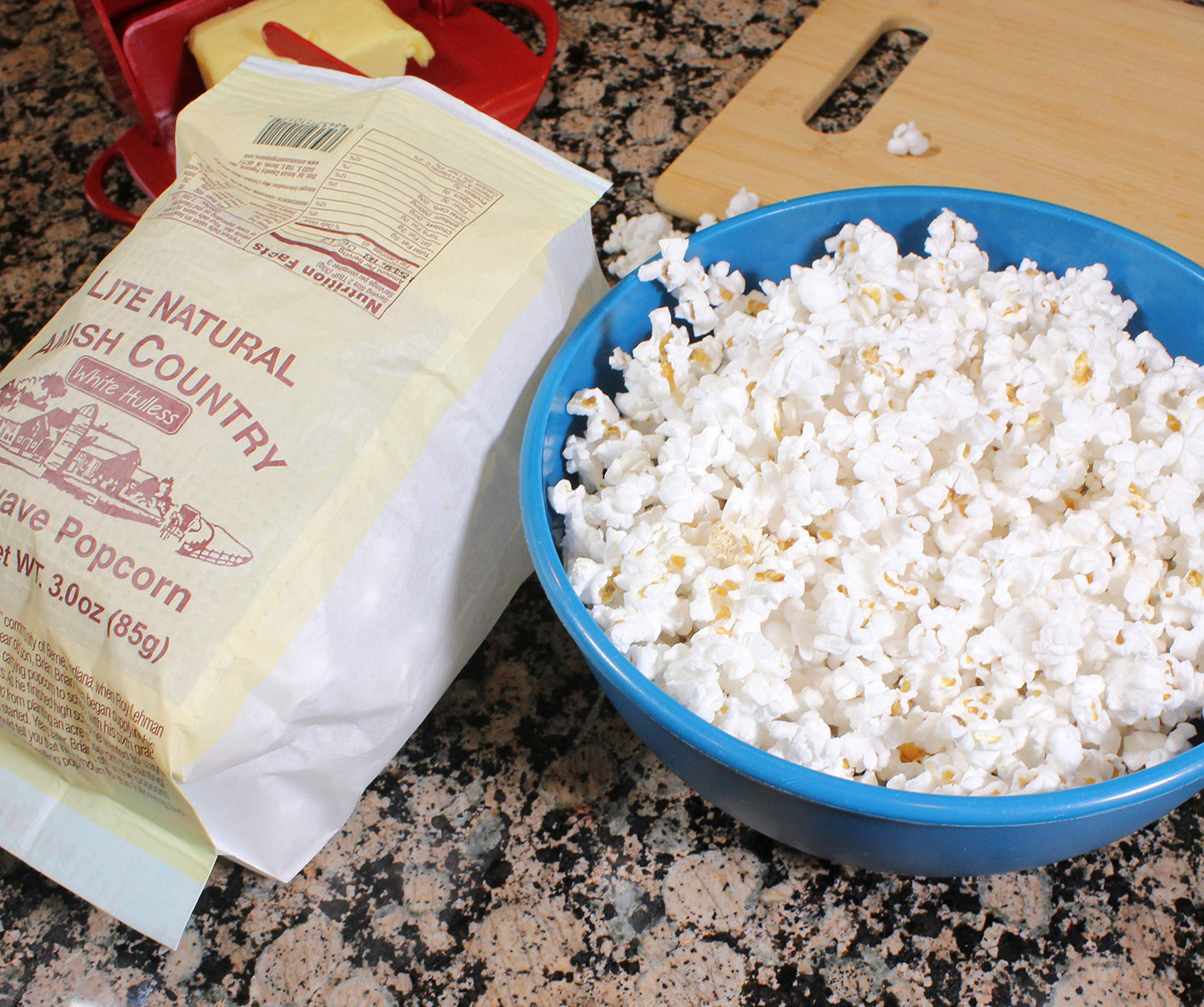 Amish Country Popcorn Old Fashioned Microwave Popcorn Non-GMO Gluten Free 3 Bags 3.0 Ounce