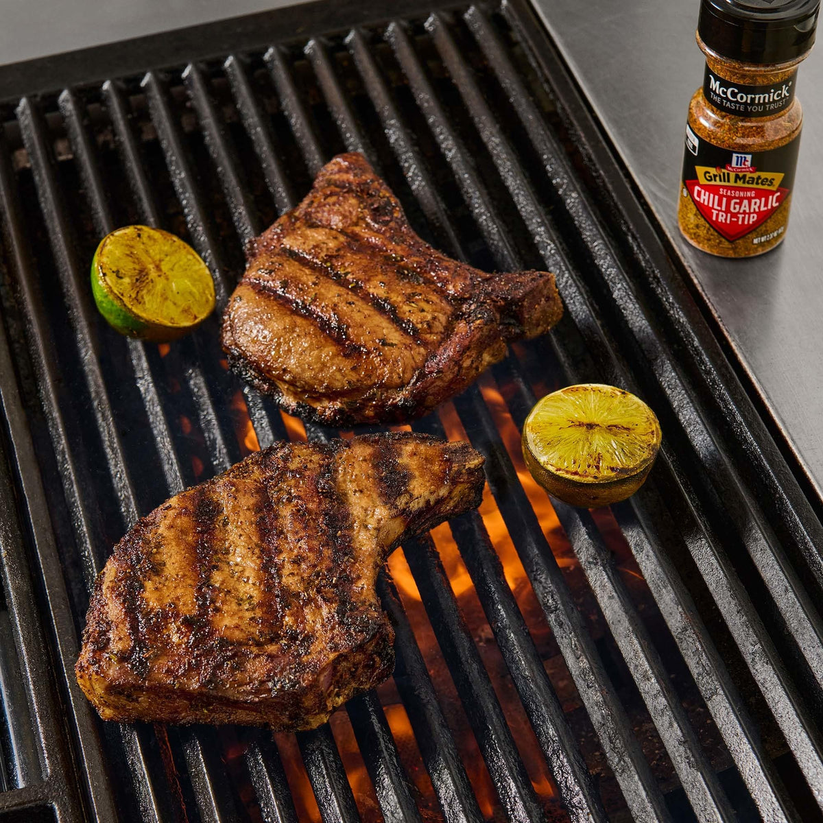McCormick Grill Mates Chili Garlic Tri-Tip Seasoning, 2.37 oz (Pack of 2)