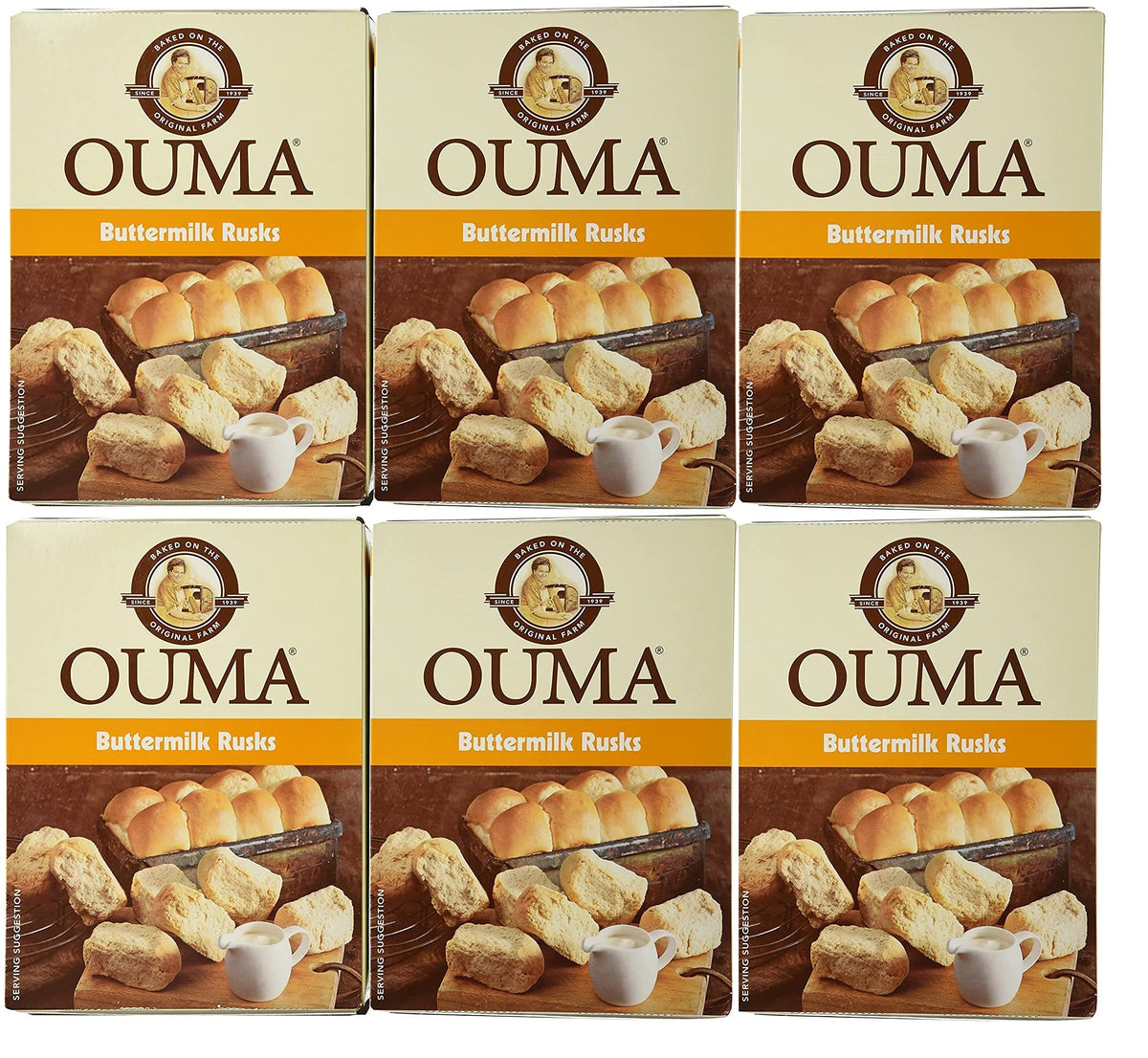 Ouma Buttermilk Rusks 500G (6 Pack)