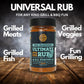 Ultimate Rub BBQ All Purpose Seasoning - 100% Natural and Universal Seasoning - Flavourful All-Round Blend of Spices for Amazing
