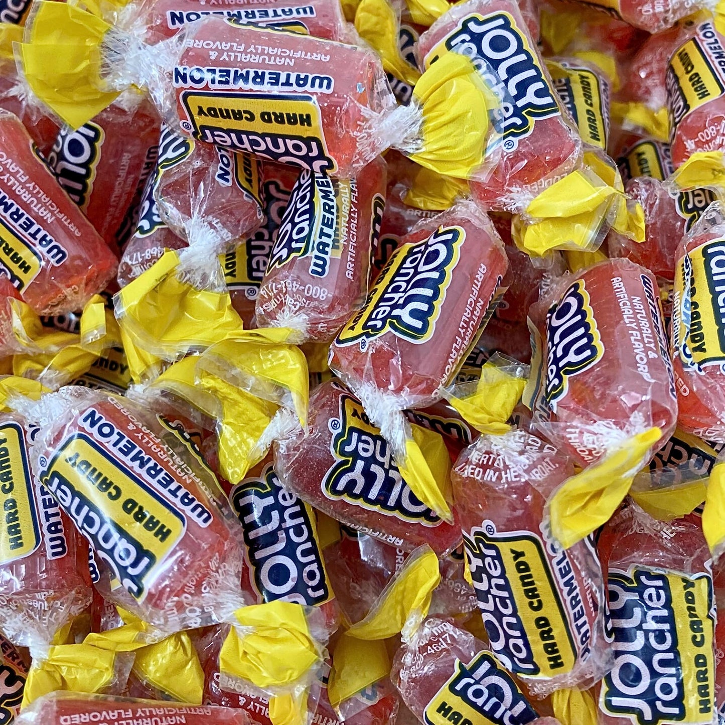 Jolly Ranchers Hard Candy 3lbs- All Watermelon Individually Wrapped Delicious Fresh Candy, 48oz (Packaging Might Vary)
