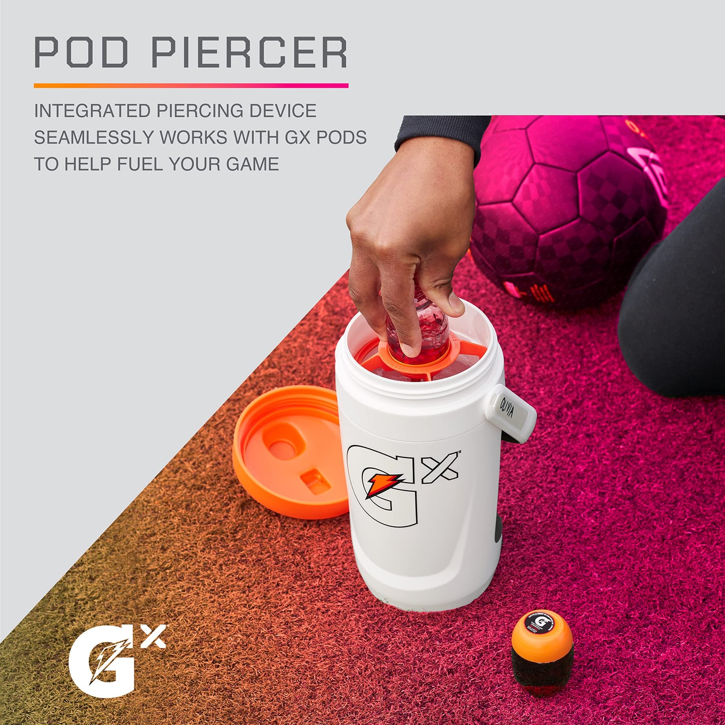 Gatorade Gx Performance Jug, 64oz, Jade