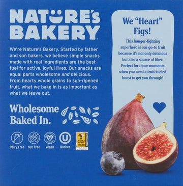 Nature'S Bakery Blueberry Fig Bars, 2 Oz, 6 Ct
