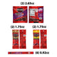 Frito Lay Jack Link s Meats Sampler Variety Pack, (Pack of 12)