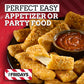 TGI Fridays Mozzarella Sticks Frozen Snacks with Marinara Sauce, 17.4 oz Box