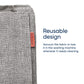 Blueair Blue Pure 411 Auto Light Gray Pre-Filter, Washable Fabric Traps Pollen, Pet Hair  Dust,Awinter Reed