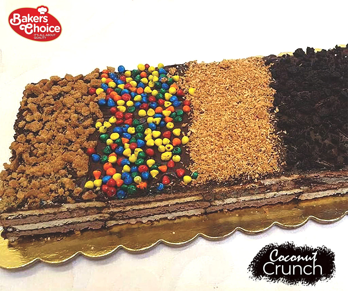 Coconut Crunch Topping - Coconut Sprinkles For Ice Cream Sundae Toppings - 7 Ounce - Dairy Free, Kosher - Baker’S Choice