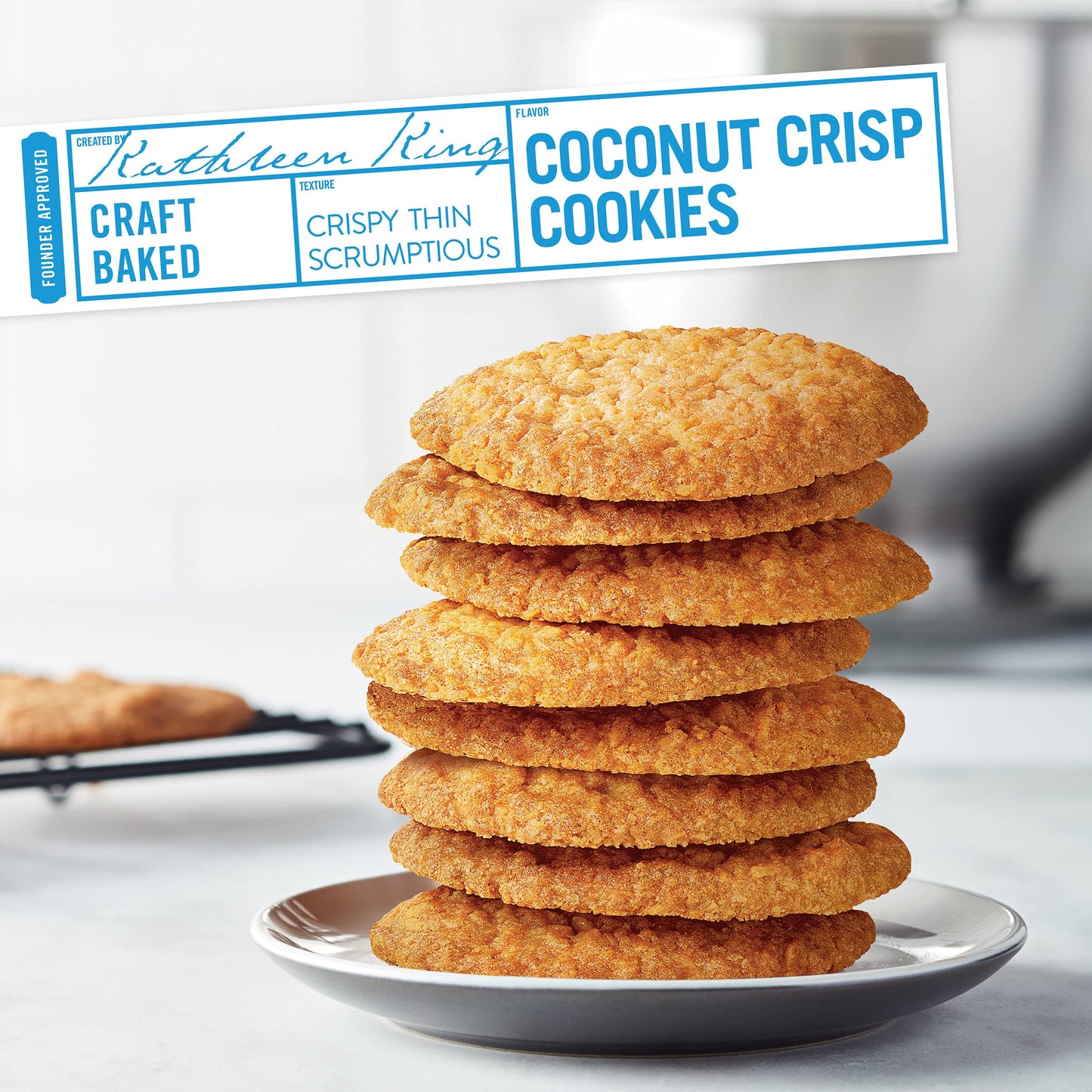 TATES BAKE SHOP Coconut Crisp Cookies, 7 OZ