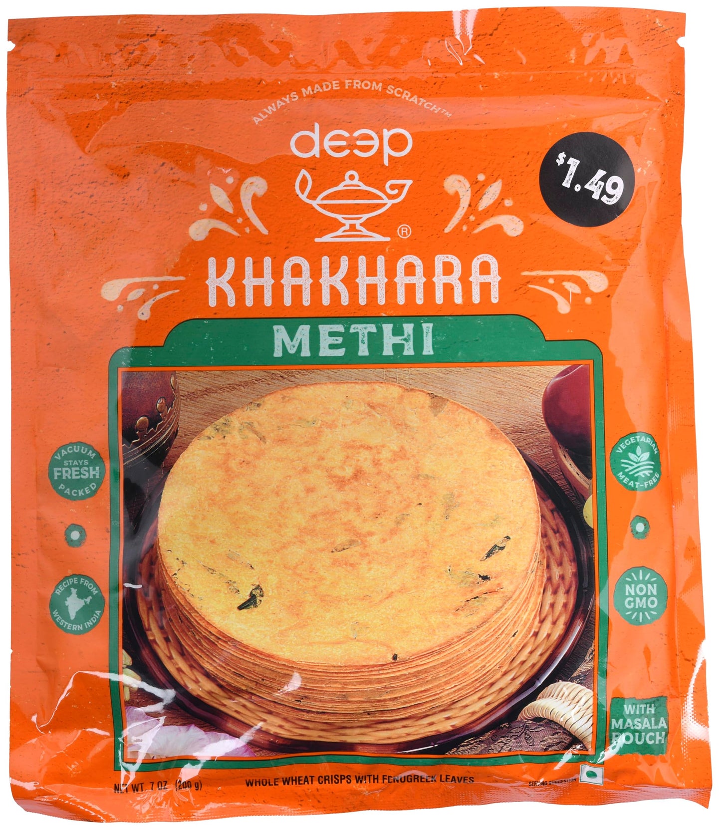 Methi Khakhara (7oz)