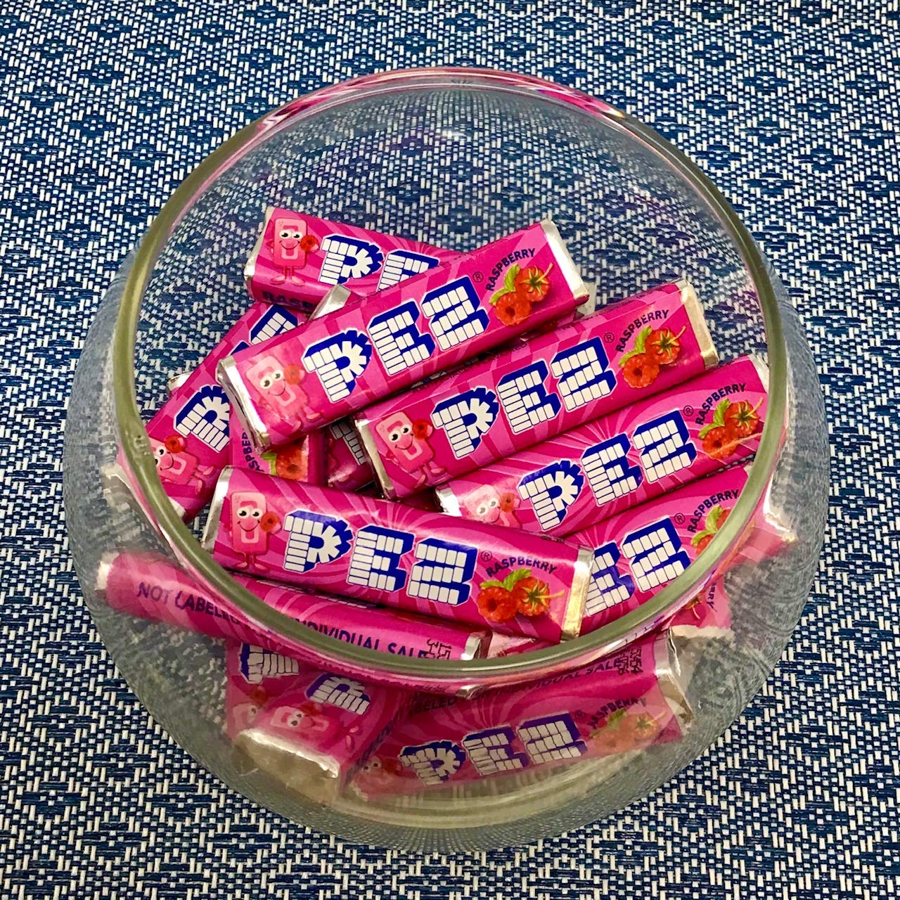 Pez Candy Refill Rolls, (25 Count) Choose Your Favorite Flavor! (Raspberry)