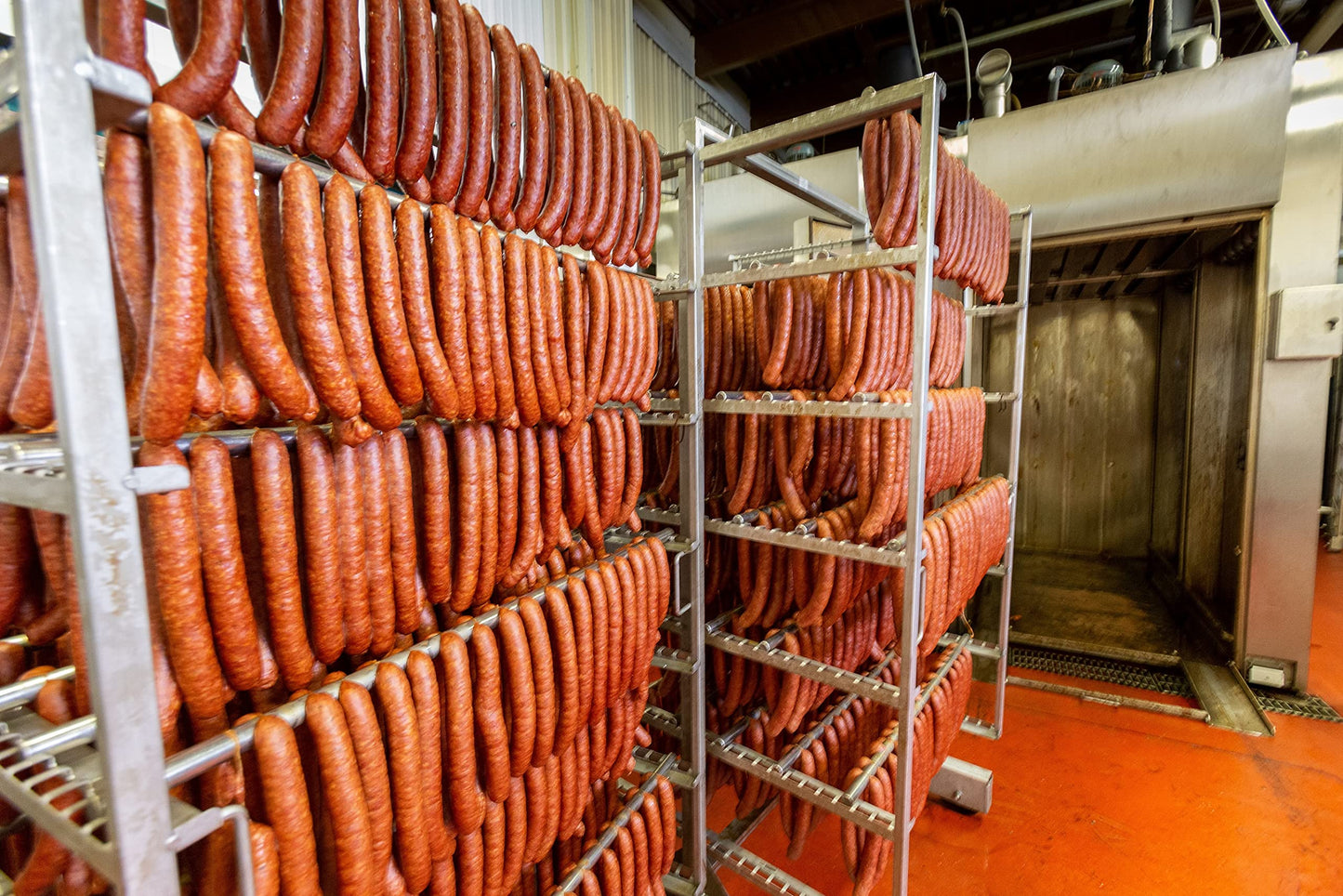 Konopelskis Polish Kielbasa, Rope Style, Authentic Recipe, 16-1lb Packs, Natural Wood Fired Smoke
