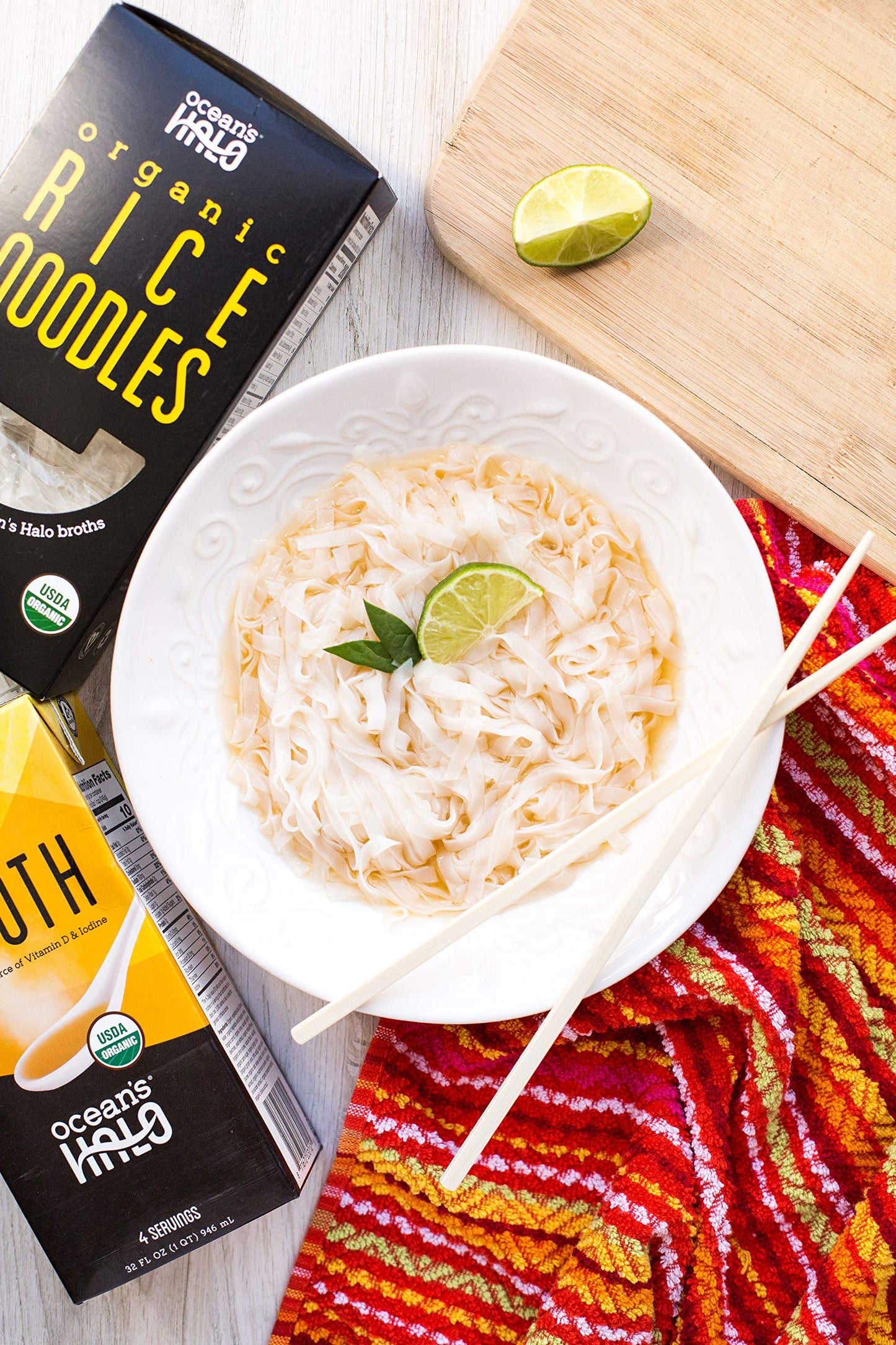 Oceans Halo, Organic Rice Noodles, 6.3 Ounce