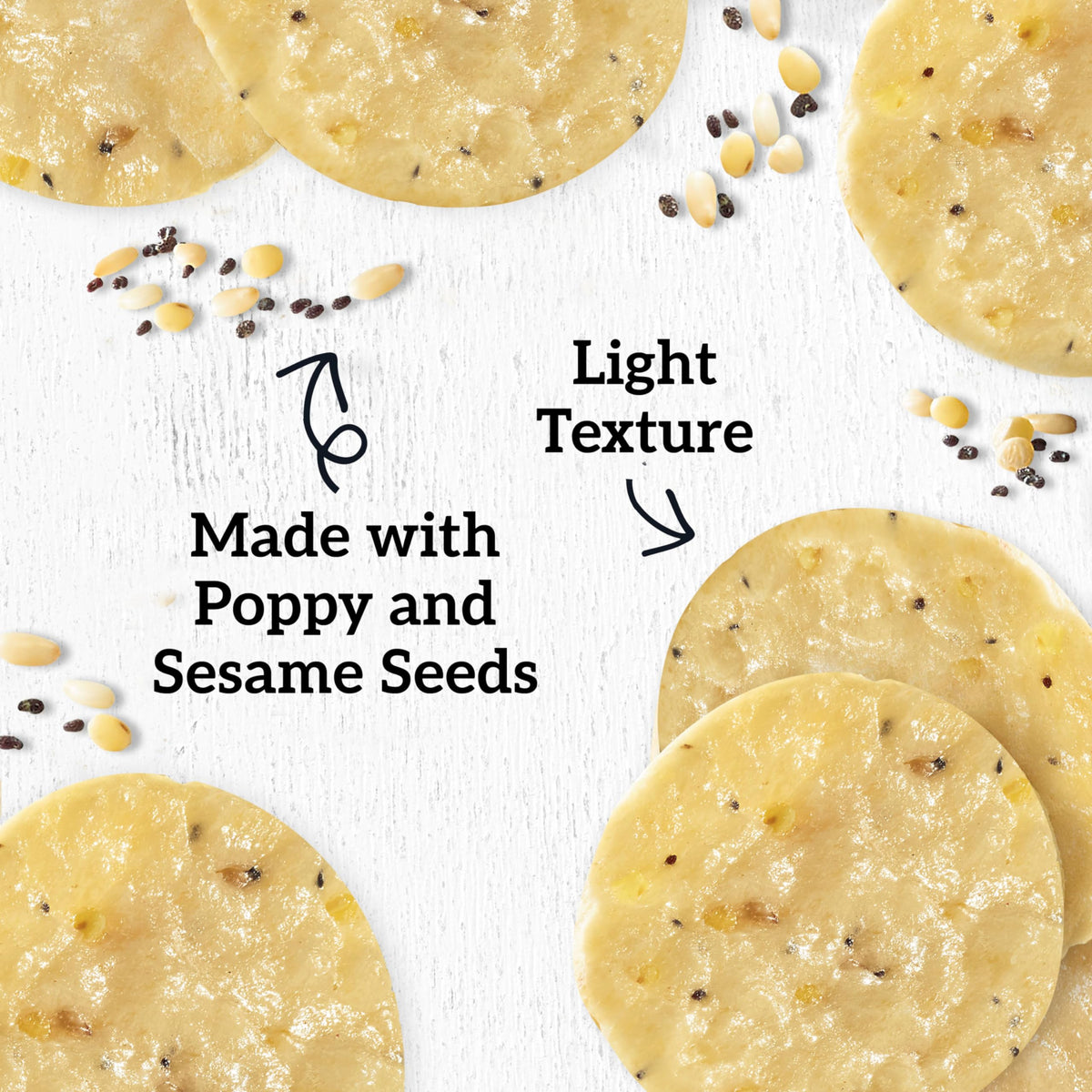 Good Thins Mixed Seed Rice Snacks Gluten Free Crackers, Bulk Snack Crackers, 6-3.5 Oz Boxes