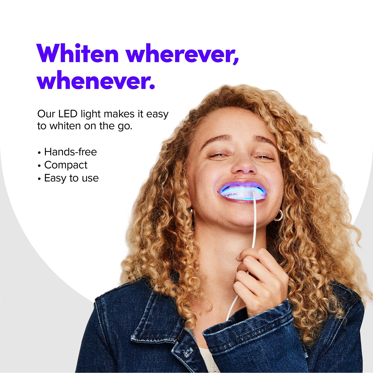 SmileDirectClub Teeth Whitening LED Accelerator Light - Fast Whitening for SmileDirectClub Premium Teeth Whitening, 1 Count