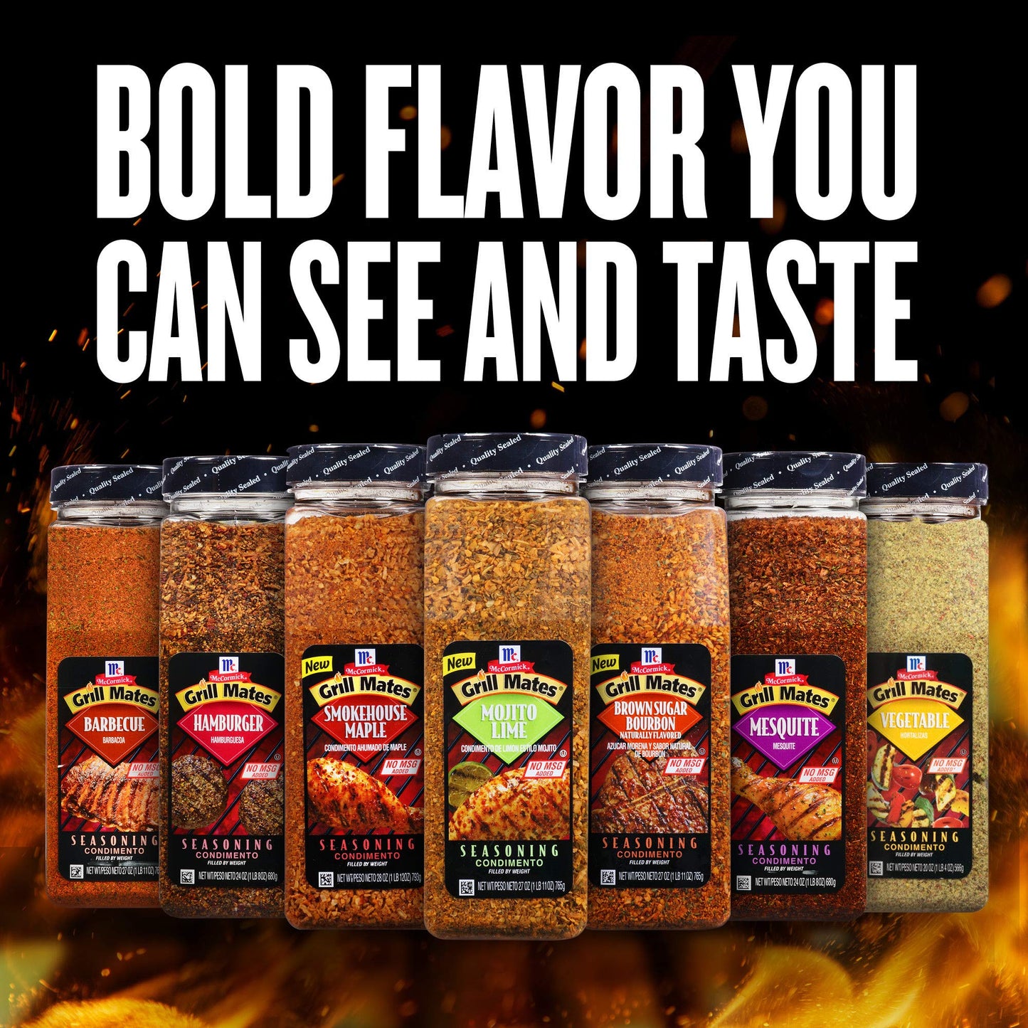 McCormick Grill Mates Montreal Steak Seasoning, 7 lb Container, Ideal for Steaks, Ribs, Burgers, and Vegetables