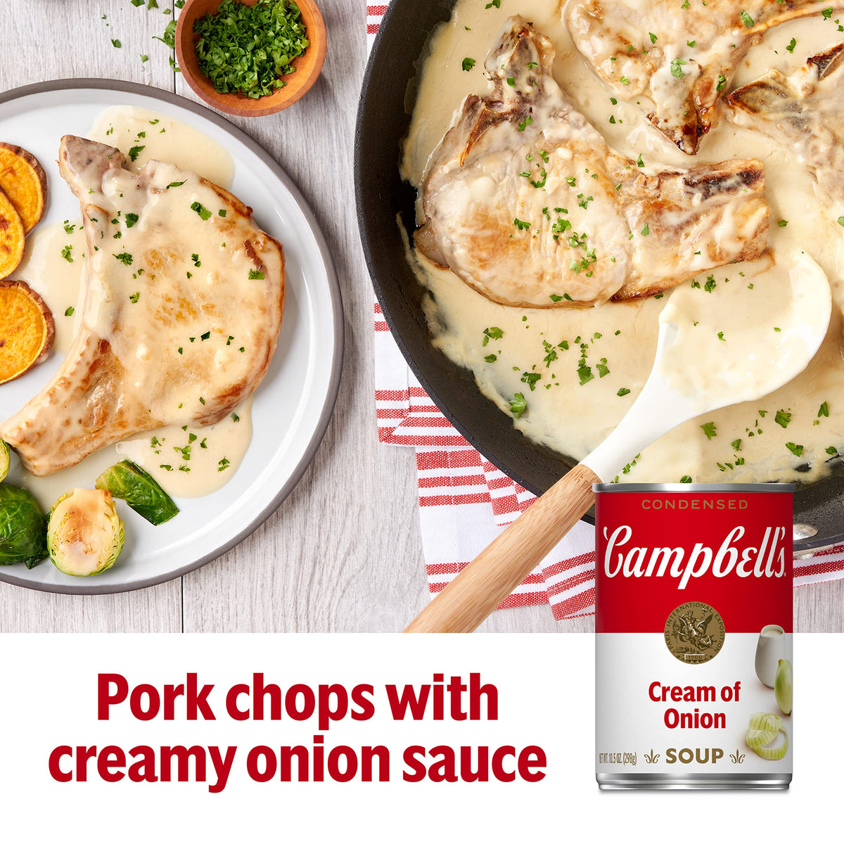 Campbell's Condensed Cream of Onion Soup, 10.5 oz Can