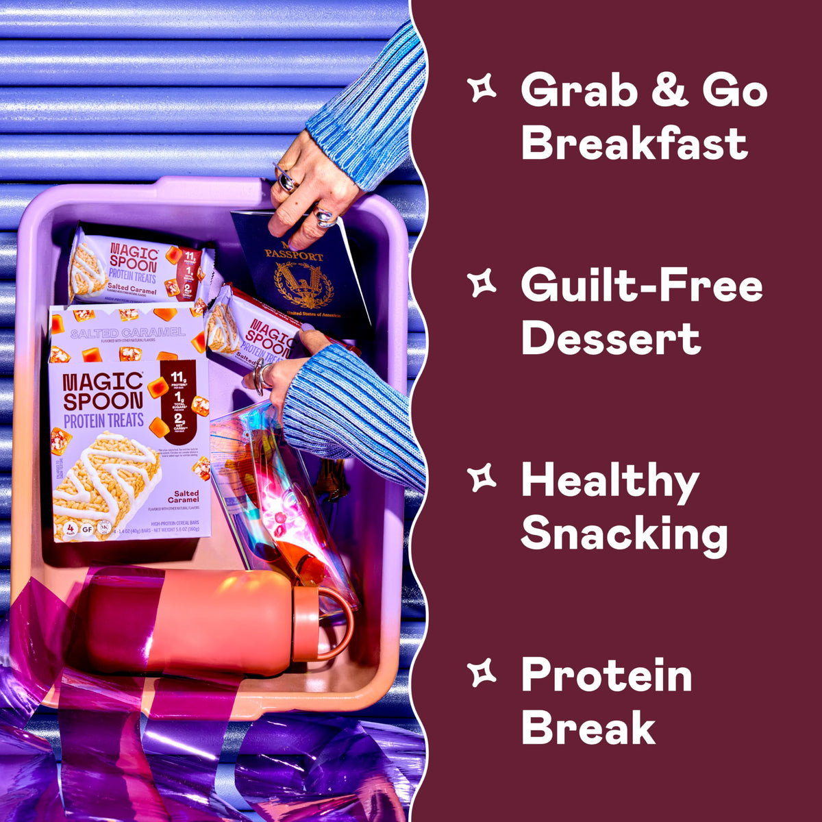 Magic Spoon High Protein Bars - Keto Friendly, 6 Flavors, 1 Count (Pack of 6)
