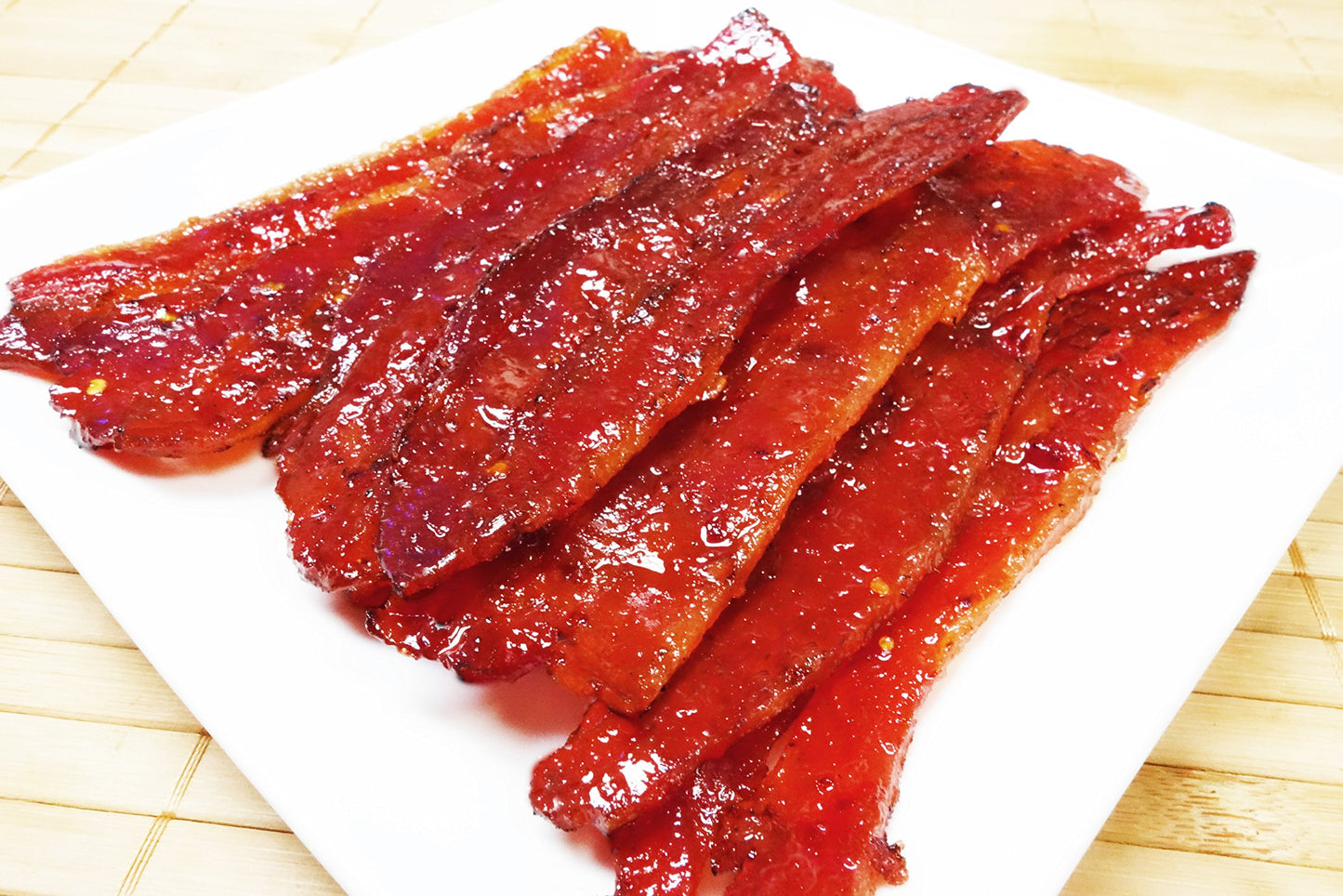 Singapore Street Food, Fire-Grilled Bacon Jerky (Spicy Flavor 12Oz) *Grilled Fresh To Your Order *Shipped The Same Day - L.A. Ti