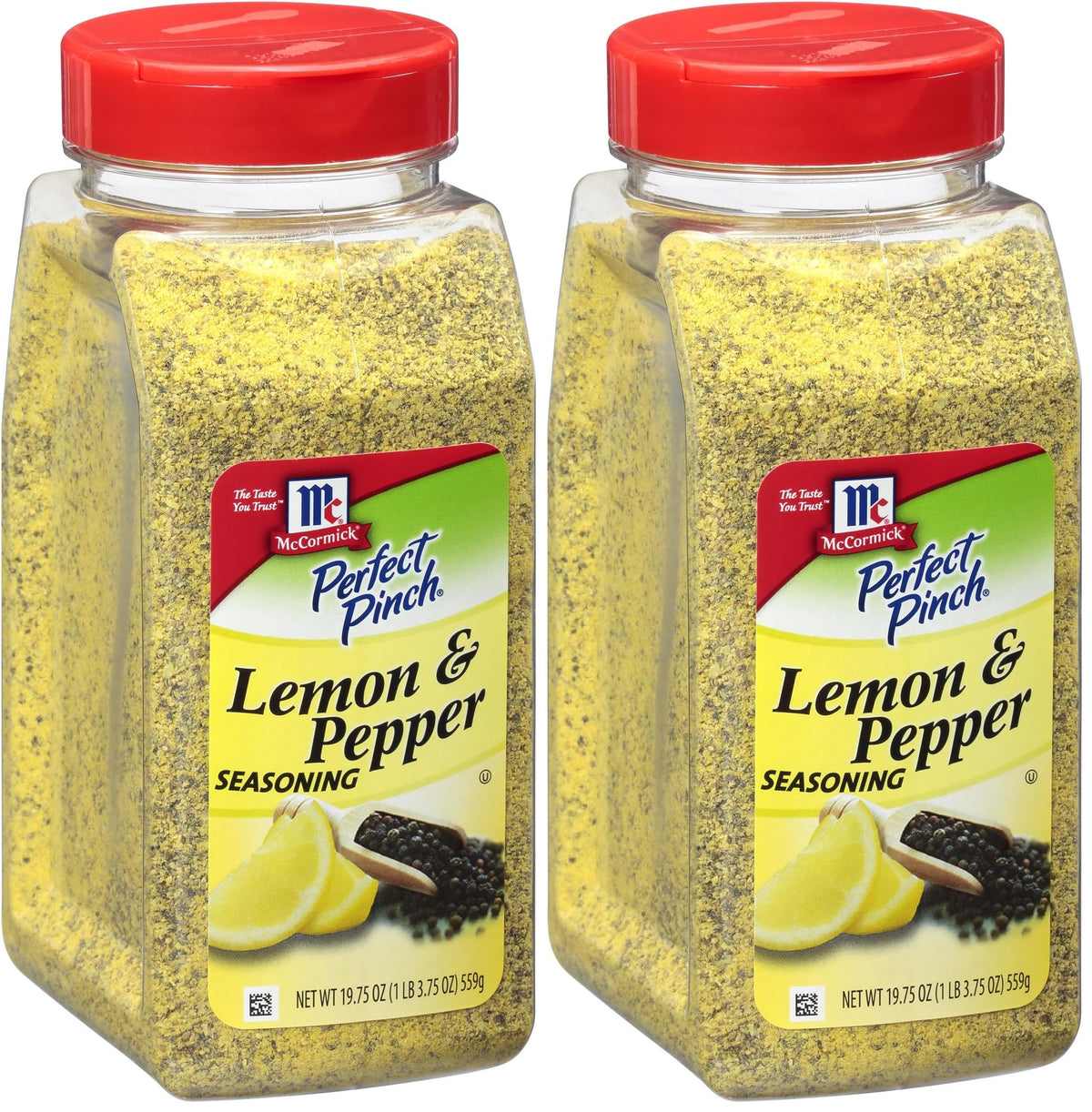 McCormick Perfect Pinch Lemon & Pepper Seasoning, 19.75 oz (Pack of 2)