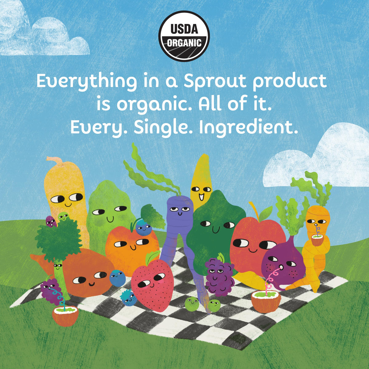 Sprout Organic Baby Food, Stage 4 Toddler Snacks, Broccoli Plant Power Curlz, 1.48 Ounce -Pack Of 6 (Packaging May Vary)