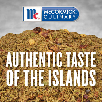 McCormick Culinary Caribbean Jerk Seasoning, 18 oz - One 18 Ounce Container Jamaican Jerk Seasoning, Perfect on Meats, Roasted V