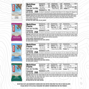 CLIF BAR - Energy Protein Bars - Variety Pack - 4 Flavors - Made with Organic Oats - Energy Bars - Non-GMO - (12 Pack)