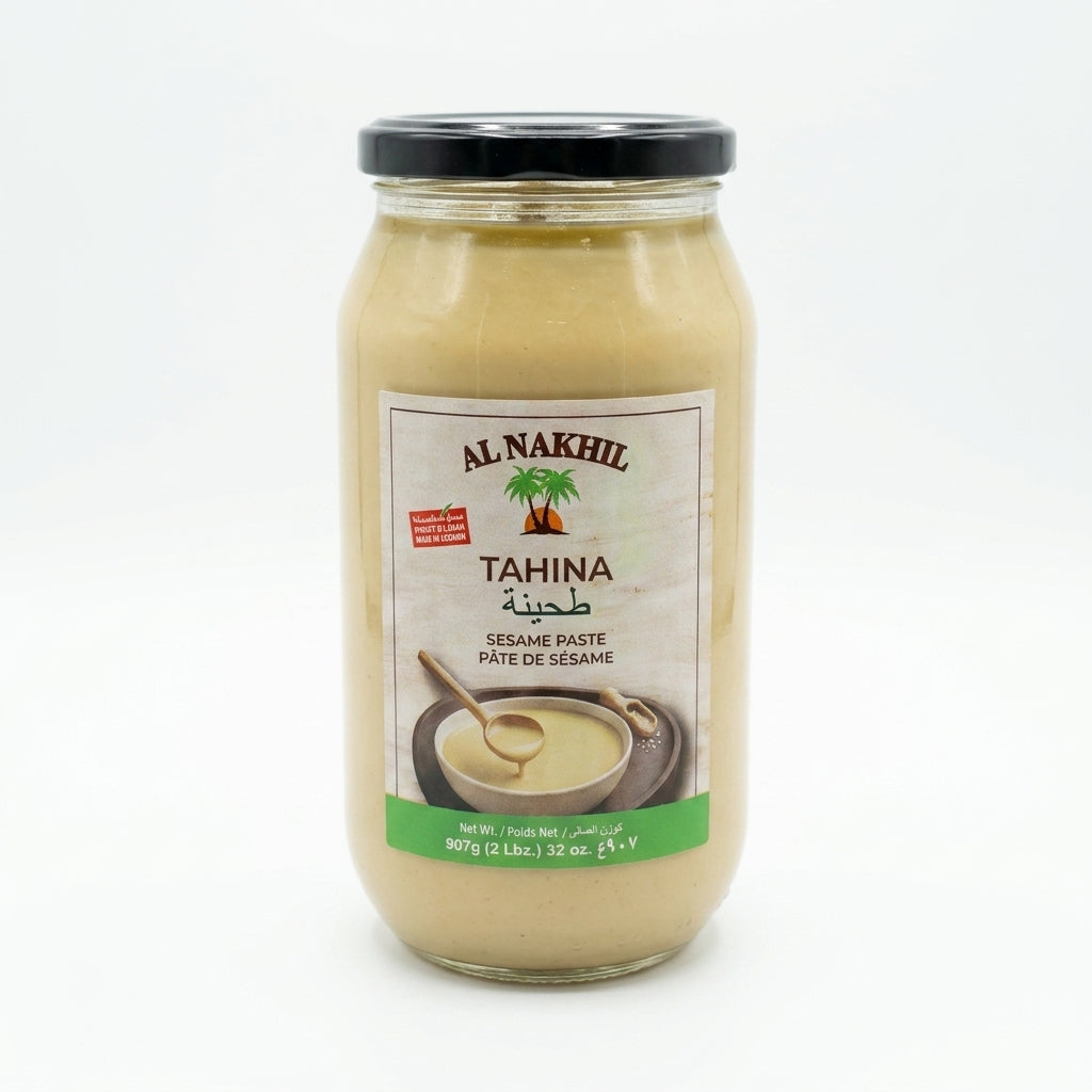 Al Nakhil Tahina 907g (32 oz) - Premium Lebanese Sesame Paste