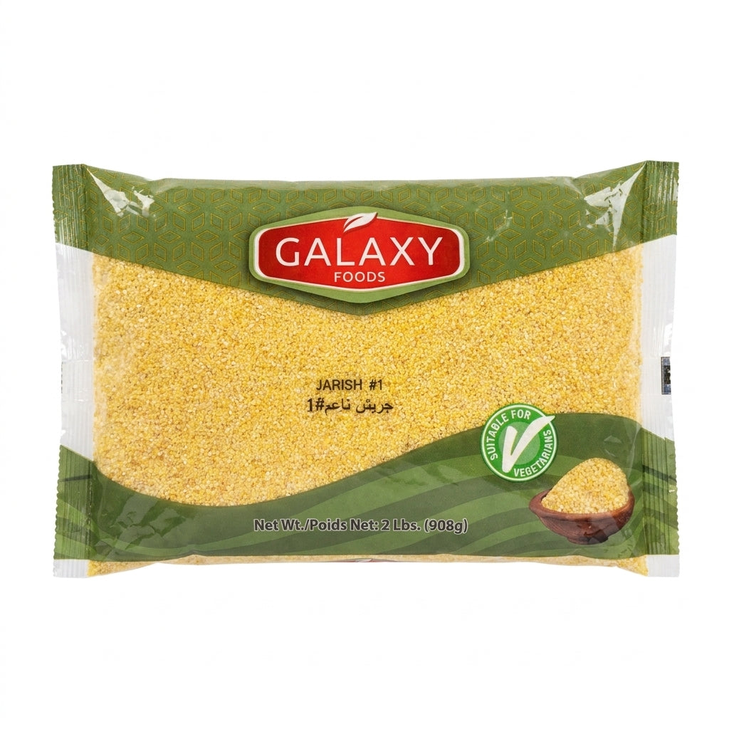 Galaxy Foods Jarish #1 2 lbs - Premium Cracked Wheat Bulgur