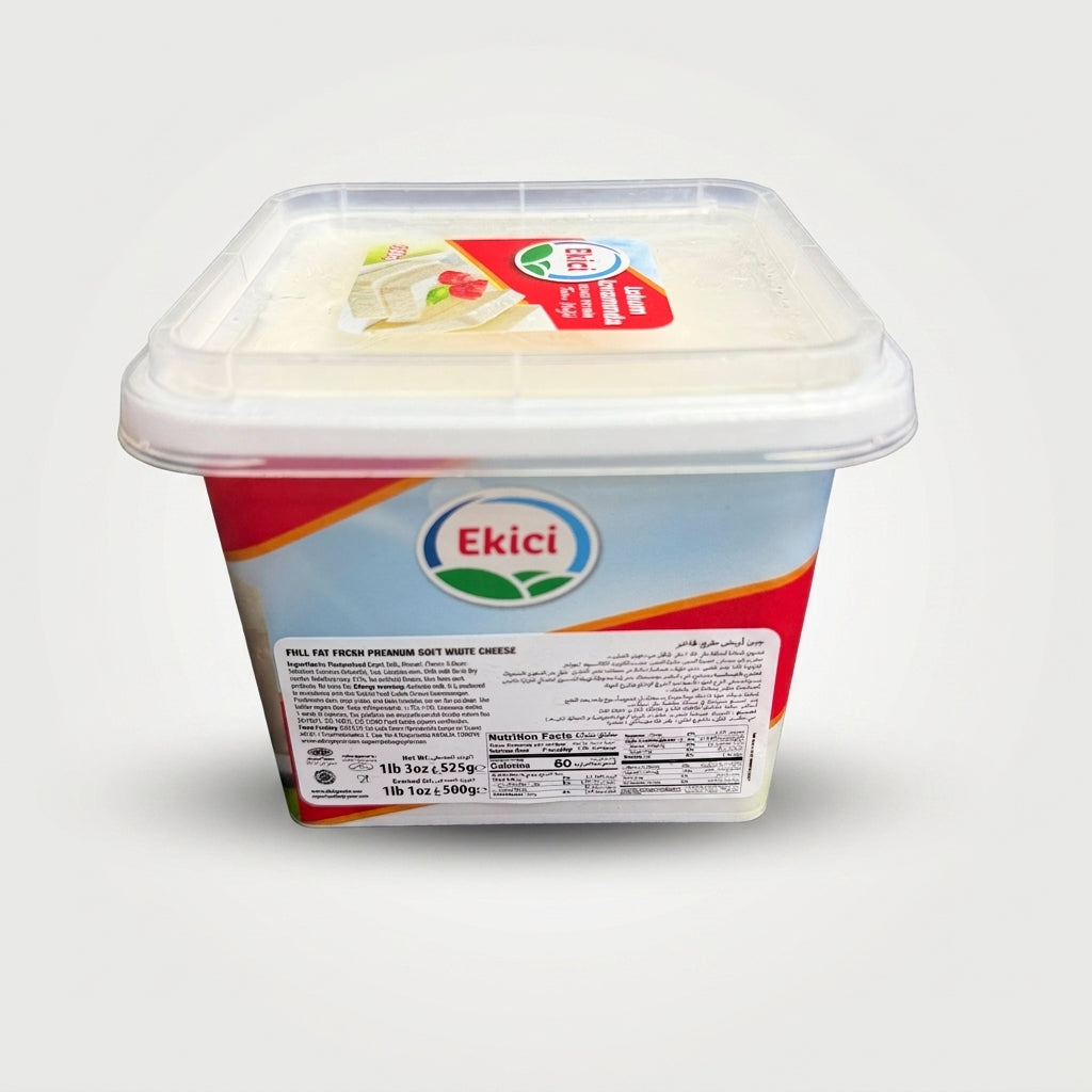 Ekici White Cheese 500g - Full Fat Turkish Beyaz Peynir