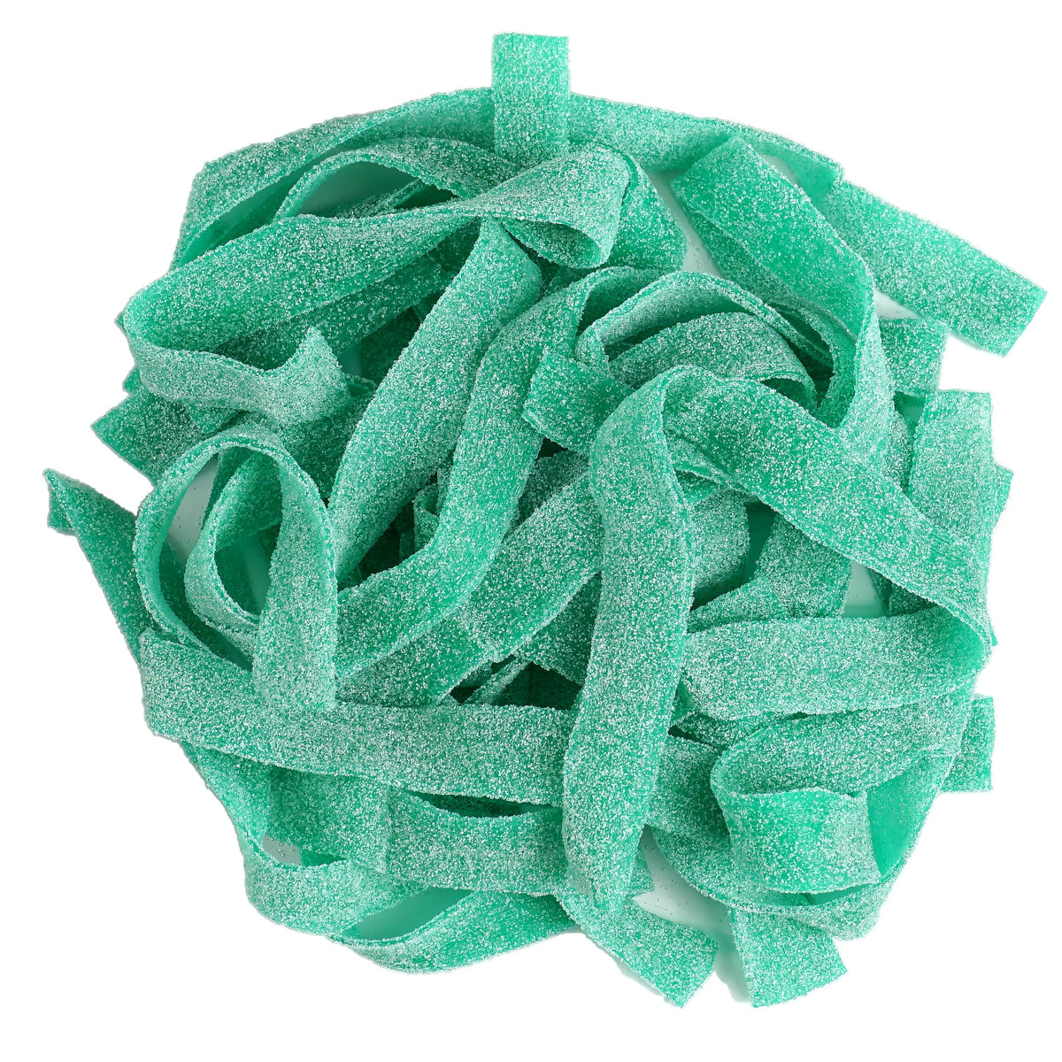 Green Apple Sour Belts, 1 Pound Bulk Bag, The Hampton Popcorn & Candy Company