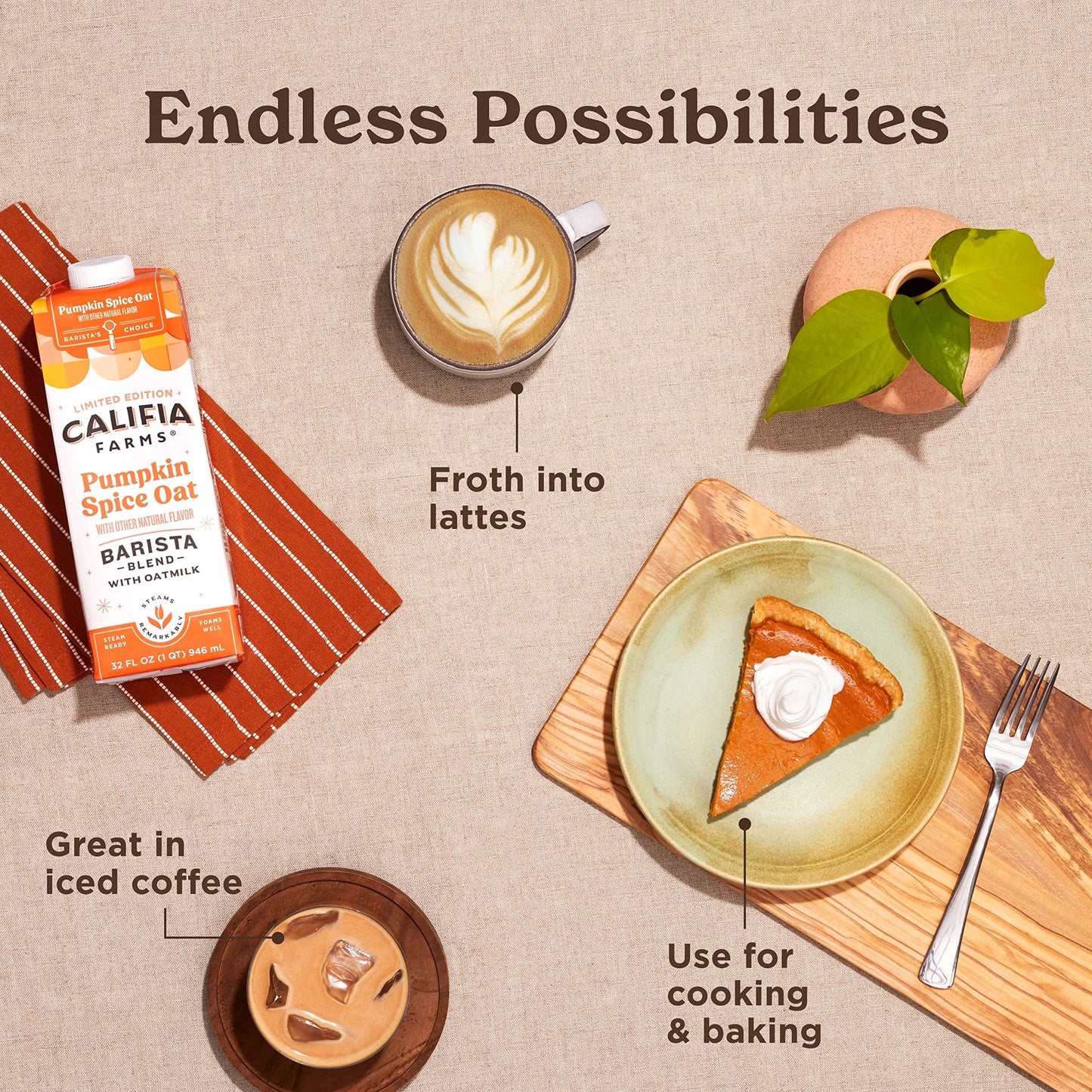 CALIFIA OATMLK PMPKNSPCE (6x32.00)