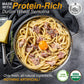 ANTICO PASTIFICIO MORELLI Bucatini Pasta Noodles - Organic Duspirit-inspired flavor Wheat Semolina - 17.6oz (Pack of 12) - Yellow