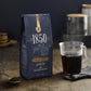 1850 Black Gold, Dark Roast Ground Coffee, 12 Ounces (Pack Of 2)