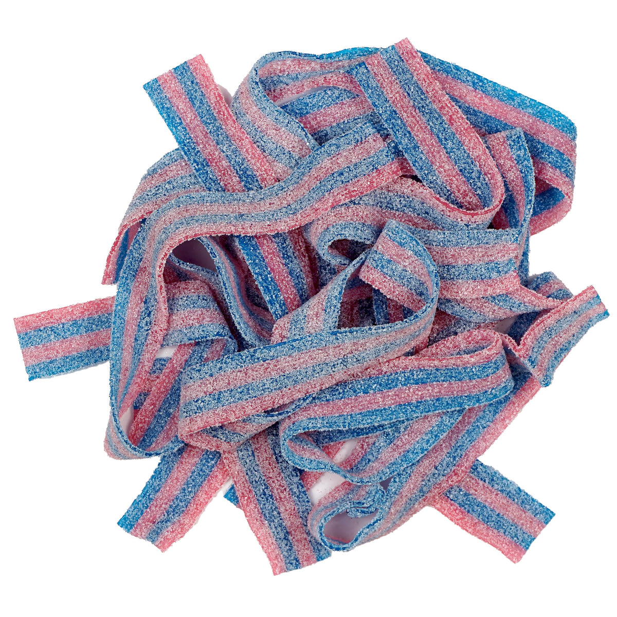 Cotton Candy Sour Belts, 1 Pound Bulk Bag, The Hampton Popcorn & Candy Company
