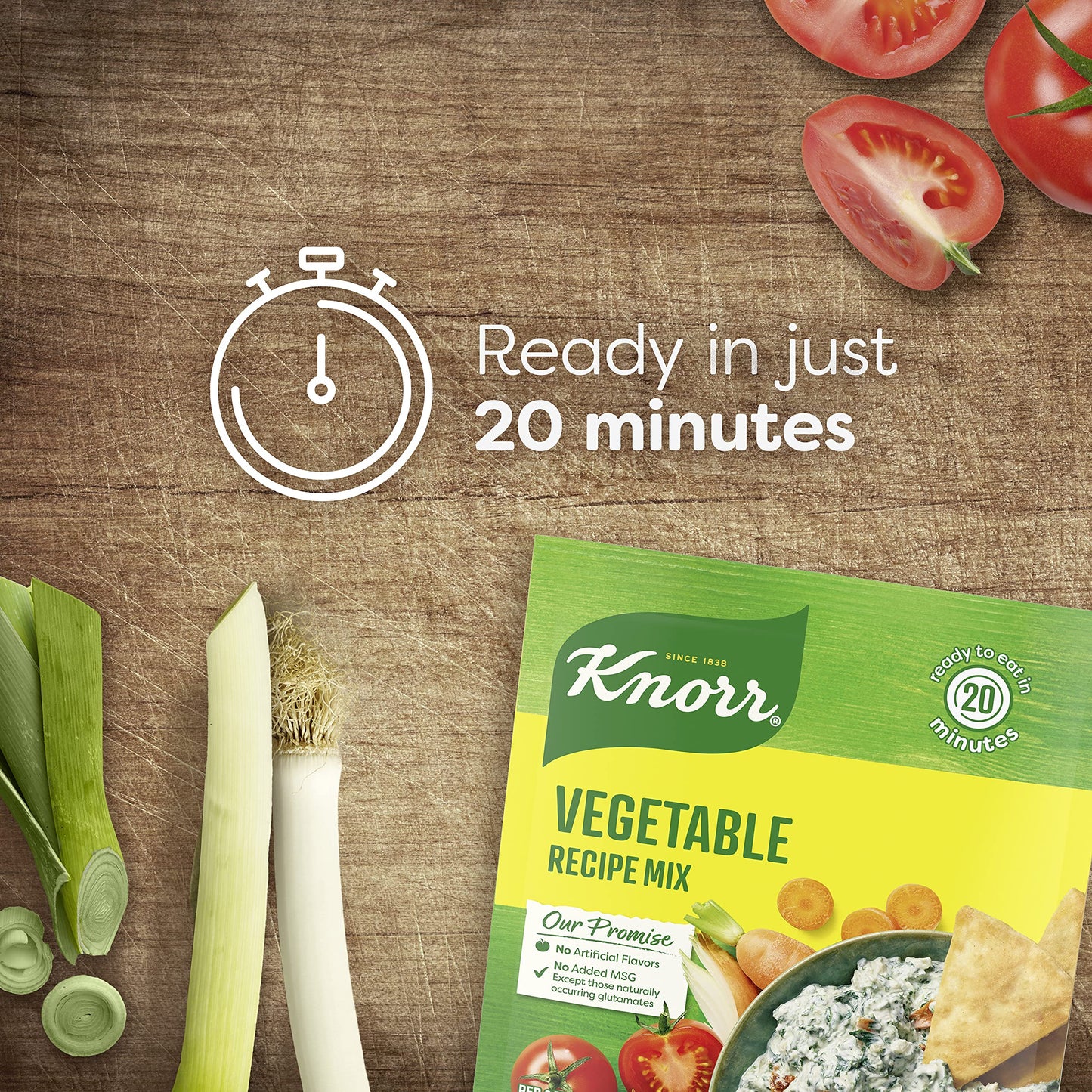 Knorr Soup Mix for Soups, Sauces & Meals, Vegetable, 1.4 oz, Pack of 12, Model 48001221284