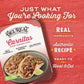 Del Real Foods Carnitas, Shredded Pork Entr  e | Fully Cooked, Heat & Serve, Microwaves in Minutes | For Tacos, Bowls & Family M