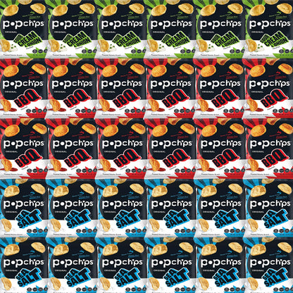 Bulk PopChips Variety Pack - 30 Count / 0.8 oz by Bussin Boxes