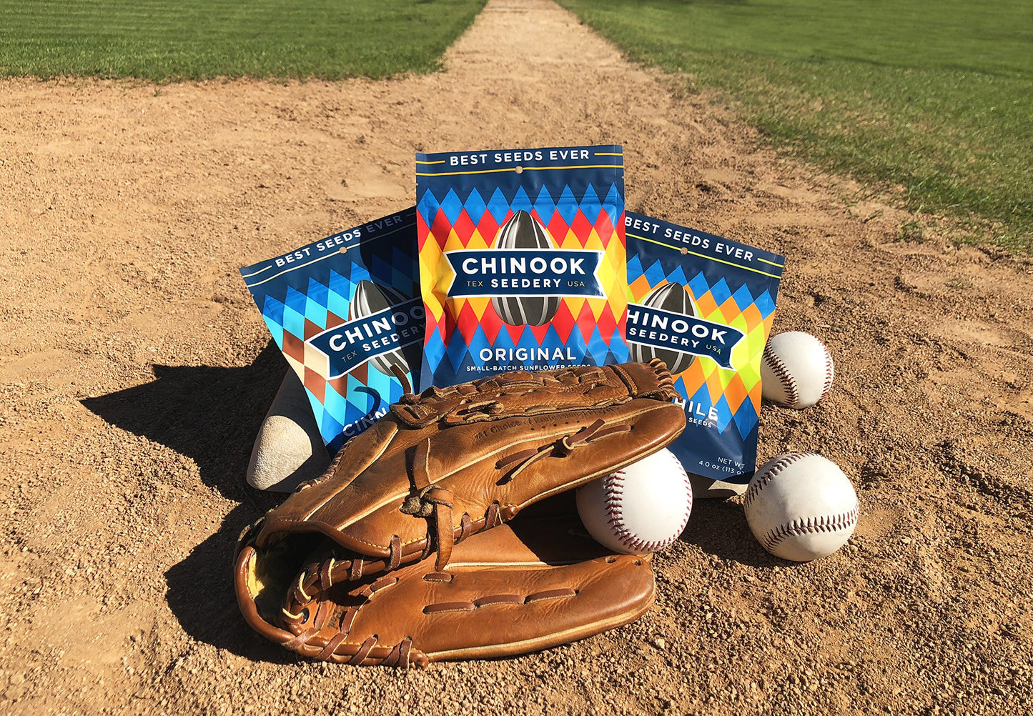 Chinook Seedery Flavored Sunflower Seeds Variety Pack of 6, 4oz - Sunflower Seeds to Eat - Keto, Low Sodium, Jumbo, Roasted, Bas