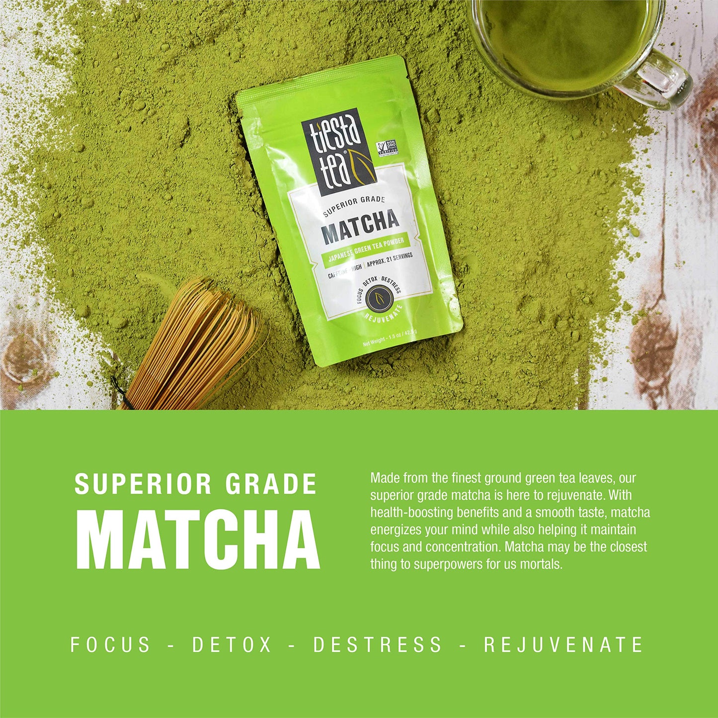 TIESTA SRPRIOR MTCHA TEA (6x1.50)