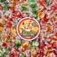 Arcor Sugar  Free Assorted  Fruit  Flavor Hard Candy  - 1  lb Bulk Bag (Approx 75 Count) - Cherry, Lime, Orange Individually Wra