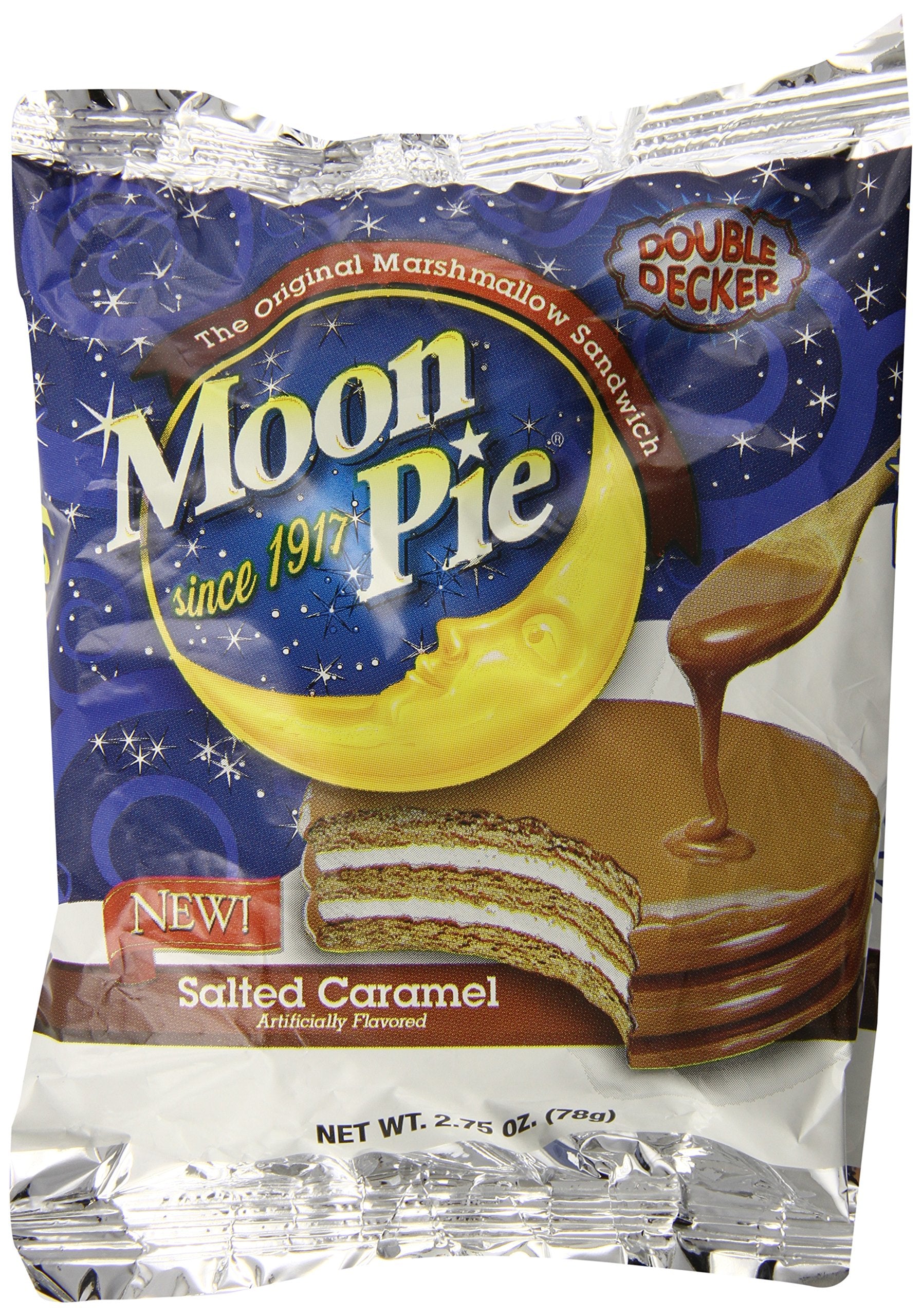 Moon Pie The Original Marshmallow Sandwich Salted Caramel, 24.75 Ounce