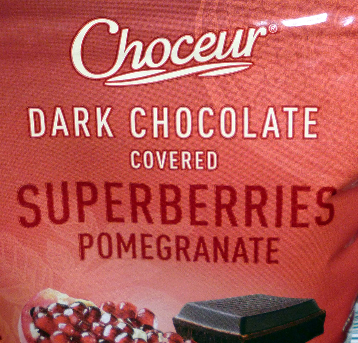 Choceur Dark Chocolate Covered Superberries - Pomegranate (2 Pack)