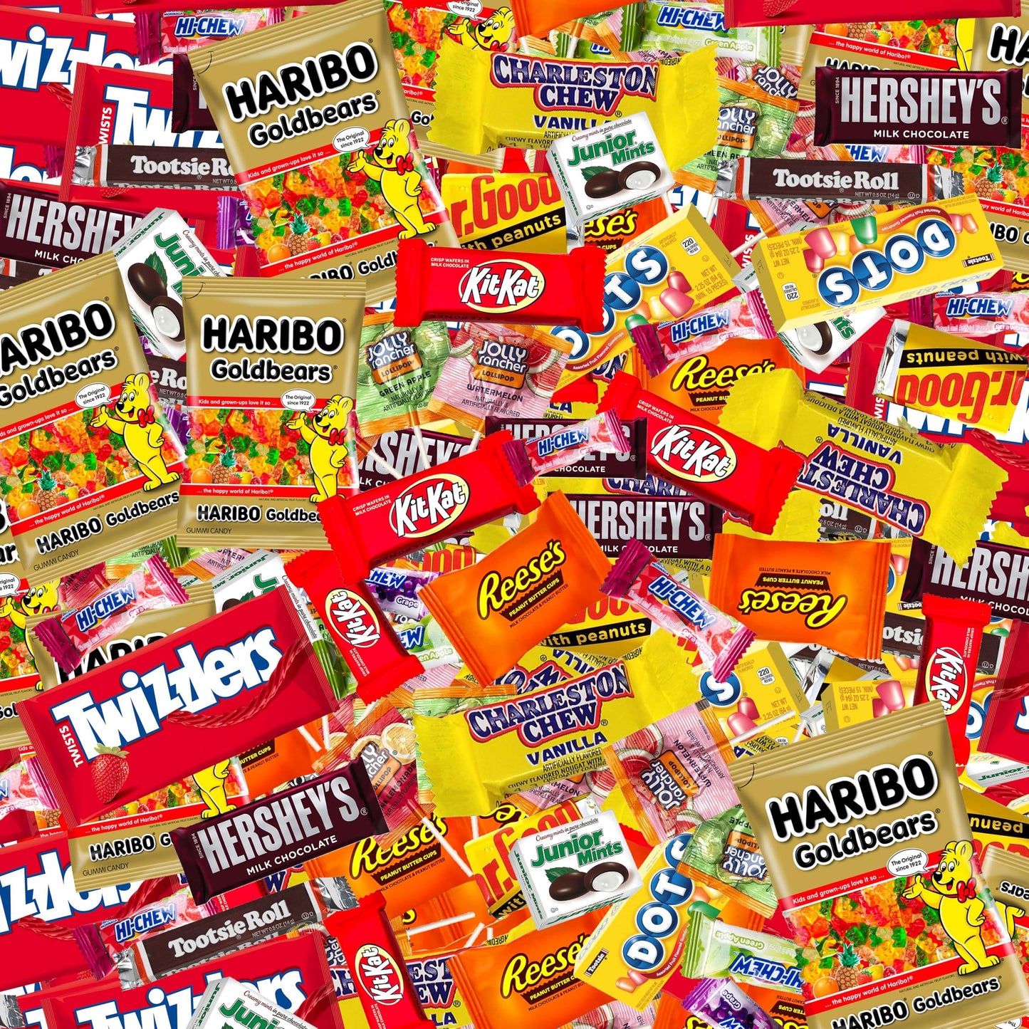 Individually Wrapped Mini Candy & Chocolate Mix - 5 Lb Bulk Easter Candy Assortment - Easter Basket Stuffers, Pinata Stuffer Can