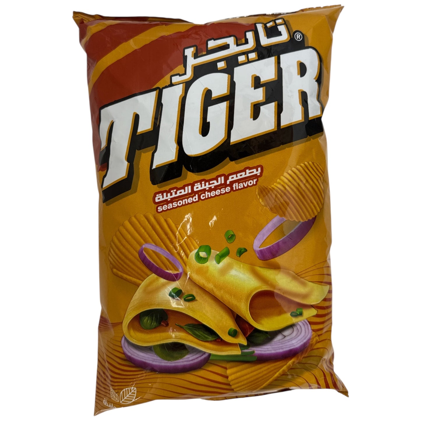 Tiger Cheese-Flavored Chips – 90g Crunchy Savory Snack