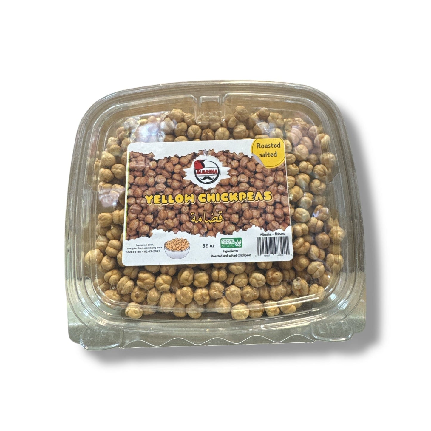 Roasted Chickpeas Snack – 32 Oz Vegan-Friendly