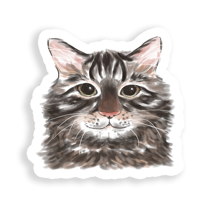 Faces Of Kitty Town Sticker Pack