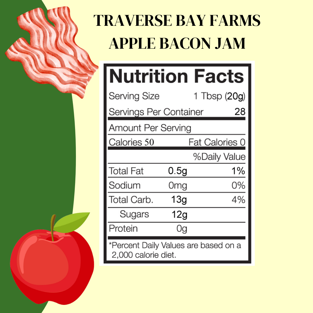 Apple Bacon Jam - 20.5 Oz.